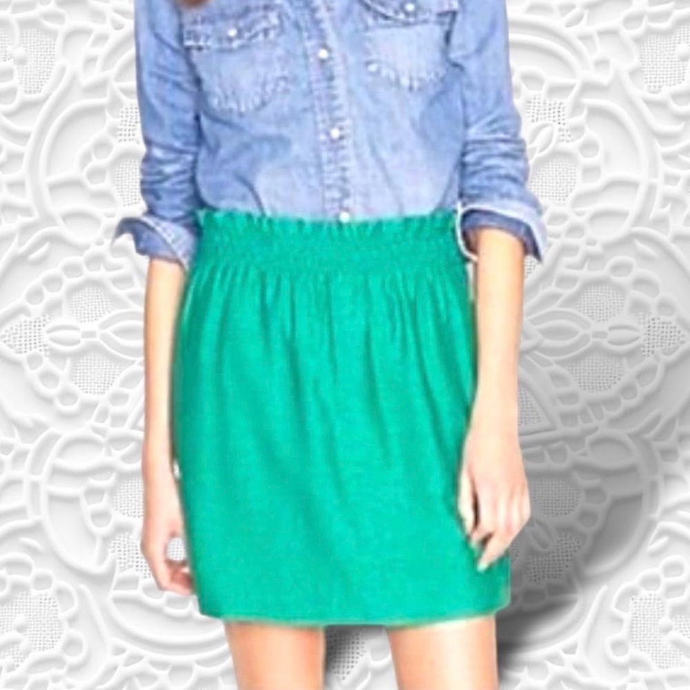 J Crew factory Green Women's Skirt size 8